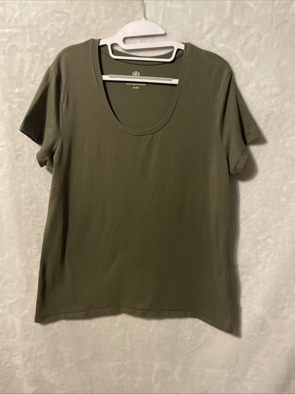 Covington women's olive green scoop neck t-shirt